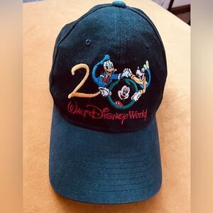 Walt Disney World Baseball Cap 2000 black embroidered Vintage